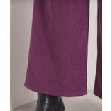 【洗濯機OK／ウエストゴム】コーデュロイワイドパンツ | ITS'DEMO | 詳細画像19 