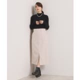 【洗濯機OK】カットメルトンタイトスカート | ITS'DEMO | 詳細画像11 