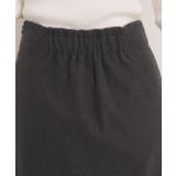 【洗濯機OK】カットメルトンタイトスカート | ITS'DEMO | 詳細画像21 