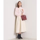 【手洗い可/ウエストゴム】千鳥ジャカードスカート | ITS'DEMO | 詳細画像2