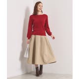 【手洗い可/ウエストゴム】千鳥ジャカードスカート | ITS'DEMO | 詳細画像10