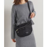 ブラック(019) | 【防花粉】高密度ポリ半月ミニショルダー | ITS'DEMO