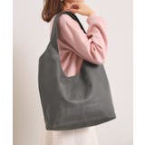 チャコールグレー(014) | 【A4対応】ソフトラウンド肩かるトート | ITS'DEMO