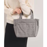 ライトグレー(011) | 【13ポケット】杢調2WAYトート | ITS'DEMO