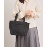 ブラック(019) | 【13ポケット】杢調2WAYトート | ITS'DEMO