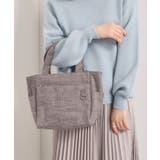 ブラウン(043) | 【13ポケット】杢調2WAYトート | ITS'DEMO