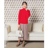 【手洗い可】リブドルマンハイネックニット | ITS'DEMO | 詳細画像3 