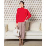 【手洗い可】リブドルマンハイネックニット | ITS'DEMO | 詳細画像2 