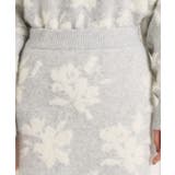 【手洗い可/セットアップ可】花柄フェザージャカードニットスカート | ITS'DEMO | 詳細画像22