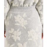 【手洗い可/セットアップ可】花柄フェザージャカードニットスカート | ITS'DEMO | 詳細画像23