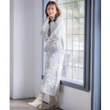 【手洗い可/セットアップ可】花柄フェザージャカードニットスカート | ITS'DEMO | 詳細画像2