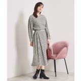 【手洗い可/セットアップ可】ツイード風プリントブラウス | ITS'DEMO | 詳細画像6