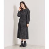 【手洗い可/セットアップ可】ツイード風プリントブラウス | ITS'DEMO | 詳細画像10