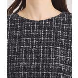 【手洗い可/セットアップ可】ツイード風プリントブラウス | ITS'DEMO | 詳細画像20