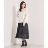 【手洗い可／セットアップ可】ツイード風プリントスカート | ITS'DEMO | 詳細画像15 