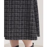 【手洗い可／セットアップ可】ツイード風プリントスカート | ITS'DEMO | 詳細画像22 