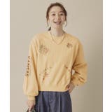 ライトベージュ(051) | Leeエンブロイダリースウェット【洗濯機OK】 | ITS'DEMO