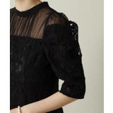 【結婚式・パーティに】レース×ラメシアーワンピース<ドレスコレクション> | ITS'DEMO | 詳細画像14