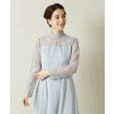 【結婚式・パーティに】サテン×レースワンピース<ドレスコレクション> | ITS'DEMO | 詳細画像5
