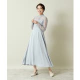 【結婚式・パーティに】サテン×レースワンピース<ドレスコレクション> | ITS'DEMO | 詳細画像7