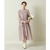 ピンク(071) | 【結婚式・パーティに】シャイニー楊柳ワンピース<ドレスコレクション> | ITS'DEMO