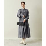 ブルー(091) | 【結婚式・パーティに】シャイニー楊柳ワンピース<ドレスコレクション> | ITS'DEMO