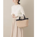 ベージュ(052) | 猫転写裏地ミニトート | ITS'DEMO