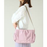 ラベンダー(080) | 【12ポケット】収納アドバイザー三層ショルダー | ITS'DEMO