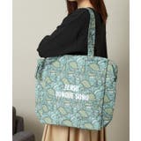 グリーン(122) | 【A4対応/新柄追加】ラタプリントトート | ITS'DEMO