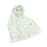 アイボリー(104) | 【UV/接触冷感/手洗い可】ボタニカルレーヨンストール | ITS'DEMO