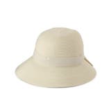 ライトベージュ(051) | 【サイズ調整可／手洗い可】ウォッシャブルプチリボンハット | ITS'DEMO