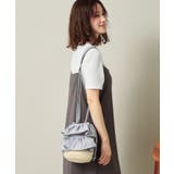 雑材フリルコンビ巾着ショルダー | ITS'DEMO | 詳細画像3