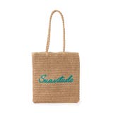 雑材サガラ刺繍フラットトート | ITS'DEMO | 詳細画像8