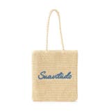 雑材サガラ刺繍フラットトート | ITS'DEMO | 詳細画像9