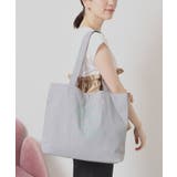 グレー(012) | 【A4対応】ロゴ刺繍ラージトート | ITS'DEMO