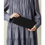 ブラック(019) | 【結婚式・パーティに】レースクラッチミニショルダー | ITS'DEMO