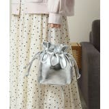 シルバー(006) | メタリック巾着2WAYショルダー | ITS'DEMO