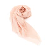 ピンク(072) | 【UV／手洗い可】綿麻無地ストール | ITS'DEMO