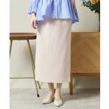 グレージュ(050) | 【洗濯機OK/吸水速乾/UVカット】カットジョーゼットスカート | ITS'DEMO