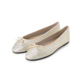 ゴールド(007) | 【新色追加／M・Lサイズ展開】ラウンドトゥバレエシューズ | ITS'DEMO