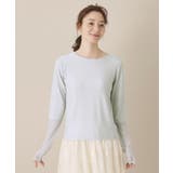 【手洗い可】袖シアーラメインナー | ITS'DEMO | 詳細画像13 