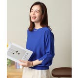 【縮みに強い／洗濯機OK】ボートネック天竺ドルマンニット | ITS'DEMO | 詳細画像21 