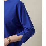 【縮みに強い／洗濯機OK】ボートネック天竺ドルマンニット | ITS'DEMO | 詳細画像28 