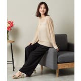 【手洗い可】ラメメッシュニット | ITS'DEMO | 詳細画像3 