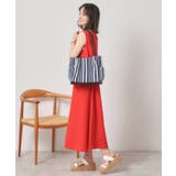 【A4対応】ストライプタックトート | ITS'DEMO | 詳細画像6