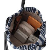 【A4対応】ストライプタックトート | ITS'DEMO | 詳細画像16