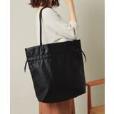 ブラック(019) | 【A4対応】合皮巾着トート | ITS'DEMO