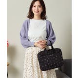 【3WAY/9ポケット/通勤】花柄PCトート | ITS'DEMO | 詳細画像1