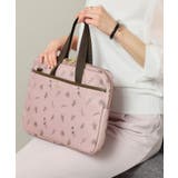 ピンク(172) | 【3WAY/9ポケット/通勤】花柄PCトート | ITS'DEMO