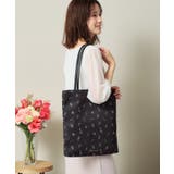 【A4対応】花柄薄マチトート | ITS'DEMO | 詳細画像5